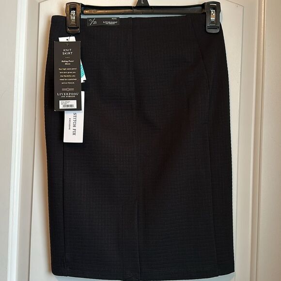 NWT Liverpool Knit Pencil Skirt - Picture 4 of 8